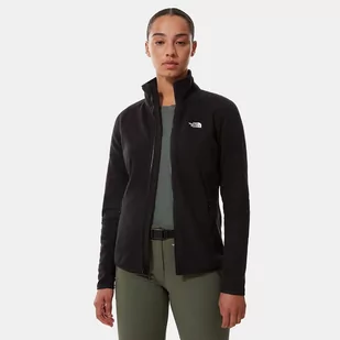 The North Face Polar damski 100 Glacier Full Zip black - Kurtki damskie - miniaturka - grafika 1