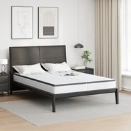 Materace - Materace 2 pcs Biały, Szary 70 x 200 cm Dziane tka - miniaturka - grafika 1