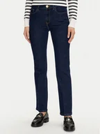 Spodnie damskie - Tommy Hilfiger Jeansy WW0WW42197 Granatowy Bootcut Fit - miniaturka - grafika 1