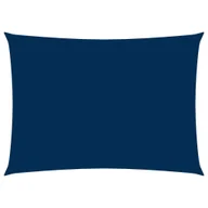 Parasole ogrodowe - vidaXL Prostokątny żagiel ogrodowy z tkaniny Oxford, 4x6 m, niebieski 135547 - miniaturka - grafika 1