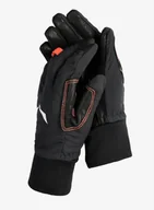 Rękawiczki - Rękawiczki w góry damskie Salewa Ortles DST/AM Gloves - black out - miniaturka - grafika 1