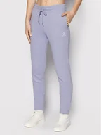 Spodnie sportowe damskie - Converse Spodnie dresowe Star Chevron 10020164-A17 Fioletowy Regular Fit - miniaturka - grafika 1