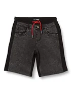 Spodenki damskie - Desigual Szorty Boys Denim_Aguila, czarne, 11/12 - miniaturka - grafika 1