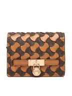 Portfele - MICHAEL Michael Kors Portfel 32R6GNXD1T Brązowy - miniaturka - grafika 1