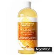Olejki do ciała i włosów - Organic Series Organic Series Orange Body Massage Oil Olejek do ciała pomarańczowy 500 ml - miniaturka - grafika 1