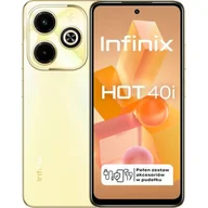 Telefony komórkowe - Infinix Hot 40i 4/128GB Złoty - miniaturka - grafika 1
