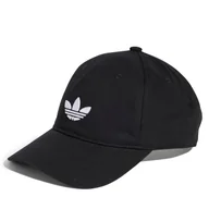 Czapki damskie - Czapka z daszkiem adidas adicolor Classic Trefoil JC6023 Czarny - miniaturka - grafika 1