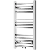 Grzejniki łazienkowe - Mexen Ares grzejnik łazienkowy 700 x 400 mm, 189 W, chrom - W102-0700-400-00-01 - miniaturka - grafika 1