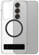 Etui i futerały do telefonów - PanzerGlass Etui CARE by Kickstand Case Magnetic do Galaxy S25 Plus, przezroczysto-czarne - miniaturka - grafika 1
