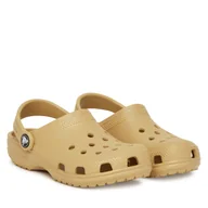 Buty dla chłopców - Klapki Crocs Classic Clog K 206991 Brązowy - miniaturka - grafika 1