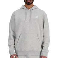 Bluzy męskie - Bluza męska New Balance MT41511AG - szara - miniaturka - grafika 1