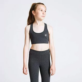 Koszulki i topy damskie - Dare 2B Dziewczęca Trendsetter lekka bawełna sportowa crop top DGT411 3PDK13 - grafika 1