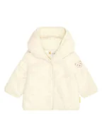Bluzy i sweterki niemowlęce - Steiff Kurtka polarowa w kolorze kremowym - miniaturka - grafika 1