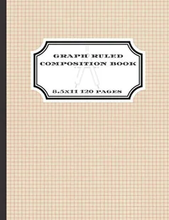 Graph ruled composition book: math science ideas commit yourself to a brighter future - Książki edukacyjne - miniaturka - grafika 1