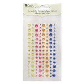 Zabawki kreatywne - DP Craft Kryształki samoprzylepne 120 sztuk Tropical Island - miniaturka - grafika 1