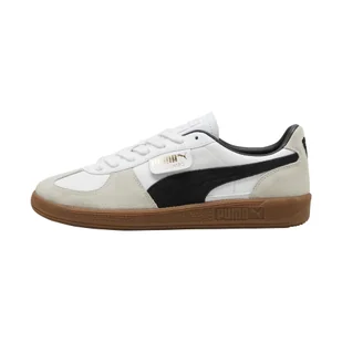 Tenisówki Puma Model Palermo Lth Kolor Biały - Buty trekkingowe damskie - miniaturka - grafika 1