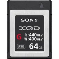 Karty pamięci - Sony XQD 64GB 440/400 Mb/s - kurier GRATIS - miniaturka - grafika 1