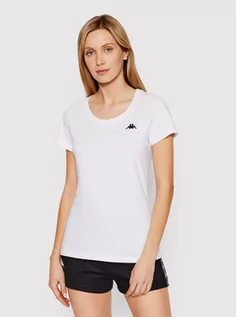Koszulki i topy damskie - Kappa T-Shirt 311060 Biały Regular Fit - grafika 1