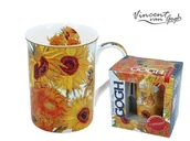 Kubki - Kubek porcelanowy Van Gogh Słoneczniki Prezent - miniaturka - grafika 1