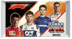 F1 Turbo Attax TCG Saszetki z Kartami - Czasopisma - miniaturka - grafika 1