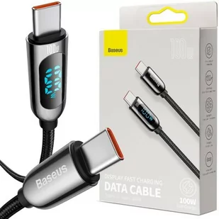 Baseus Kabel Usb-c Type-c Z Wyświetlaczem Pd 100W - Kable USB - miniaturka - grafika 1