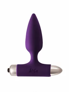 Lola Toys Vibrating Anal Plug Spice it up New Edition Glory Ultraviolet - wtyczka analna wibro-kulą - Kulki analne - miniaturka - grafika 1