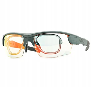 Okulary Sportowe Korekcyjne FOTOCHROMOWE E544-3R - Okulary korekcyjne, oprawki, szkła - miniaturka - grafika 1