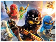 Ciasta i półprodukty do ciast - Dekoracyjny opłatek tortowy Ninjago - A4 - miniaturka - grafika 1