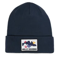 Czapki damskie - Czapka Helly Hansen Urban Cuff Beanie 67154 Granatowy - miniaturka - grafika 1