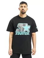 Koszulki męskie - STARTER BLACK LABEL Męski T-shirt Multicolored Logo Tee, nadruk z przodu wielokolorowy, okrągły dekolt, 6 kolorów, rozmiary od XS do XXL - miniaturka - grafika 1