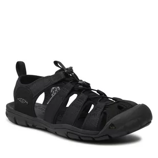 Keen Sandały Clearwater Cnx 1026311 Triple Black - Sandały damskie - miniaturka - grafika 1