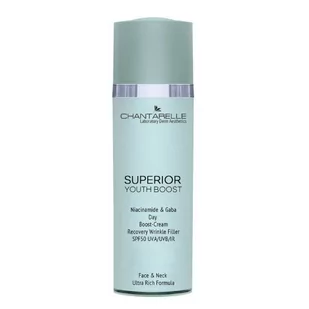 Chantarelle Boost Krem na dzień SPF50 UVA/UVB/IR/HEV z niacynamidem i kwasem GABA, 50ml CD1475 - Kremy do twarzy - miniaturka - grafika 1