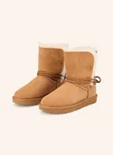 Botki damskie - Ugg Botki Bailey Tie braun - UGG - miniaturka - grafika 1