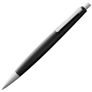 Lamy 2000 długopisów czarny z czarnego poliwęglanu i stali nierdzewnej, w zestawie wkład o dużej pojemności M 16 M, czarny, odporny na dokumenty - Długopisy - miniaturka - grafika 1
