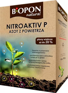 Biopon Natural Nitroaktiv P Azot z Powietrza - Nawozy ogrodnicze - miniaturka - grafika 1