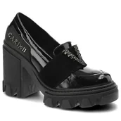 Półbuty damskie - Carinii, Półbuty, B8493_-070-H20-R91-E61 Czarny, rozmiar 40 - miniaturka - grafika 1