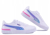 Buty dla dziewczynek - PUMA Buty dziecięce sportowe sneakersy treningowe wygodne Carina r. 37,5 - miniaturka - grafika 1