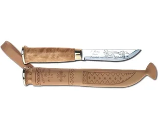 Marttiini Nóż Lapp 230 stal nierdzewna/brzoza kędzierzawa/skóra 230010 - Noże - miniaturka - grafika 1