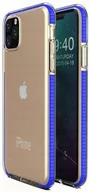 Etui i futerały do telefonów - Hurtel Spring Case pokrowiec żelowe etui z kolorową ramką do iPhone 11 Pro Max ciemnoniebieski - Ciemnoniebieski - miniaturka - grafika 1