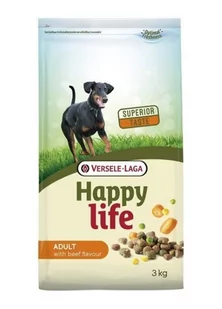 Bento Kronen Happy Life Adult Beef 3 kg - Sucha karma dla psów - miniaturka - grafika 1