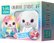 Zabawki kreatywne - STNUX, Creative Studio Królik maskotka, zestaw do kolorowania - miniaturka - grafika 1