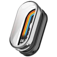 Akcesoria do smartwatchy - Pełne etui ochronne 360° Vanfone do Xiaomi Smart Mi Band 8/9, srebrny - miniaturka - grafika 1