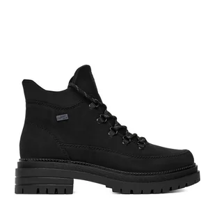 Trzewiki Rieker CEO-Y3158-00 Czarny - Botki damskie - miniaturka - grafika 1