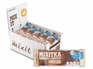 Przekąski dla dzieci - Mixitki BEZ GLUTENU Baton Brownie Proteinowy, Wysokobiałkowy, Bezglutenowy - miniaturka - grafika 1