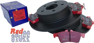 Tylne CERAMICZNE klocki RedStuff + tarcze hamulcowe 280mm EBC seria Premium Ford Kuga 2013-2016 - Tarcze hamulcowe - miniaturka - grafika 13