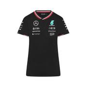 Koszulki i topy damskie - Koszulka t-shirt damska Team Driver czarna Mercedes AMG F1 2024 - miniaturka - grafika 1