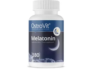 Ostrovit Melatonina - 180 tabletek OST209 - Suplementy naturalne - miniaturka - grafika 1