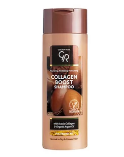 Golden Rose - Collagen Boost Shampoo - Wzmacniający szampon do włosów normalnych, suchych i farbowanych - 430 ml - Szampony do włosów - miniaturka - grafika 1