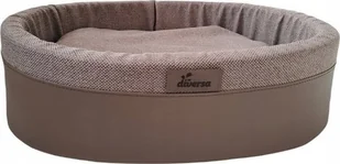 Diversa DIVERSA-LEGOWISKO EMILY SKAY 1 BRĄZ 50x40x15 - Legowiska dla psów - miniaturka - grafika 1