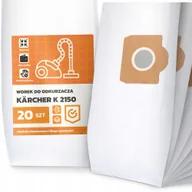 Worki do odkurzaczy - 20x Worek do Odkurzacza Kärcher K 2150 Syntetyczny Pojemny Odporny Worki - miniaturka - grafika 1